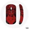 Image de Souris Sans Fil - MANIACASE - Eustass Kid - Rouge - Compatible Mac et PC - Clé USB wifi incluse