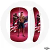 Image de Souris Sans Fil - MANIACASE - Dustin Poirier - Rouge - Clé USB wifi incluse - Compatible Mac et PC