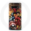 Image de Coque pour Samsung Galaxy S10 Avengers invaders Anciens soldats