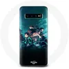 Image de Coque pour Samsung Galaxy S10 plus Demon Slayer Manga Tanjiro et Nezuko