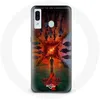 Image de Coque pour Samsung Galaxy A40 Stranger Things Saison 4 Affiche Equipages de la Nouvelle Théorie