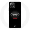 Image de Coque - Audi - Xiaomi Mi 11 Lite - Métal - Noir - Sportif