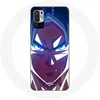 Image de Coque pour Xiaomi Redmi Note 10 5G Dragon Ball Goku Visage énervé