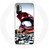 Image de Coque - Maniacase - Xiaomi Poco M3 Pro - Souple - Noir - MotoCross