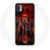 Image de Coque pour Xiaomi Redmi Note 10 5G Stranger Things Affiche Equipages Fan Art Saison 4