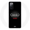 Image de Coque pour Samsung Galaxy S20 FE Audi Logo Métal fond noir