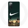 Image de Coque pour Samsung Galaxy S20 FE Nike logo palmier miami