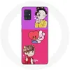 Image de Coque pour Samsung Galaxy A71 BTS BT21 Cooky Et Tata Bangtan V Et Jungkook Fanart