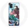 Image de Coque pour Samsung Galaxy A71 Tanjiro et Nezuko Demon Slayer Kimetsu no Yaiba Anime