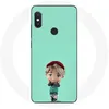 Image de Coque pour Xiaomi Redmi Note 5 Pro BTS TinyTAN Animation Jimin