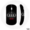 Image de Souris Sans Fil - Audi - Métal - Clé USB WiFi incluse - Compatible Mac et PC - Noir