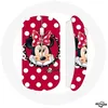 Image de Souris sans fil - Minnie Mouse - Rouge - Compatible Mac et PC - Clé USB wifi - Design animé