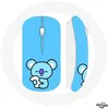 Image de Souris Sans Fil - Bangtan BTS - BT21 Koya - Clé USB Wifi - Compatible Mac et PC - Bleu