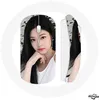 Image de Souris Sans Fil - MANIACASE - Blackpink Kim Jennie - Noir et rose - Clé USB wifi incluse - Compatible Mac et PC