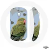 Image de Souris sans fil - MANIACASE - Perruches Oiseaux - Vert - USB WiFi - Compatible Mac et PC