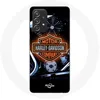 Image de Coque pour Samsung Galaxy A33 5G - MANIACASE - Harley Davidson - Silicone Noir - Souple - Mixte