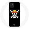 Image de Coque - MANIACASE - Samsung Galaxy A03 - Silicone - Souple - One Piece Manga Tete de Mort