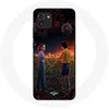 Image de Coque pour Samsung Galaxy A03 Stranger Things Mike Et Eleven Affiche