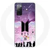 Image de Coque pour Samsung Galaxy S20 FE BTS Bangtan Affiche Signature Logo Noir