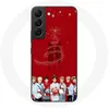 Image de Coque pour Samsung Galaxy S21 FE BTS Bangtan Garçons Fond Rouge Cadeau de Noël 2023
