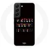 Image de Coque - Stranger Things - Samsung Galaxy S21 FE - Noir - Souple - Protection chocs et rayures