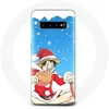 Image de Coque pour Samsung Galaxy S10 Anime One Piece Luffy Le jour de Noël 2023