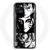 Image de Coque - Maniacase - Iphone 12 - Anime Manga - Sangoku Naruto Luffy - Silicone Noir