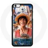 Image de Coque pour Iphone SE - One Piece - Luffy - Souple - Blanc - Mixte