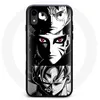 Image de Coque pour Iphone XS - Anime Manga - Sangoku Naruto Luffy - Souple - Noir et Blanc - Mixte