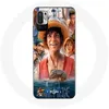 Image de Coque - One Piece - Xiaomi Redmi Note 10 5G - Souple - Blanc - Luffy Art Saison 1
