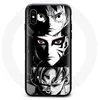Image de Coque pour Iphone XS Max - Anime Manga - Sangoku Naruto Luffy - Souple - Noir et Blanc - Mixte