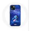 Image de Coque pour Iphone 14 - MANIACASE - Stitch Ohana Citation - Souple - Noir - Mixte