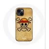 Image de Coque - Maniacase - Iphone 14 - One Piece Manga Tete de Mort - Souple - Noir