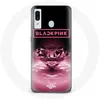 Image de Coque - Maniacase - Samsung Galaxy A40 - Noir - Logo Blackpink - Souple