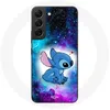 Image de Coque - Maniacase - Samsung Galaxy S21 FE - Souple - Coloré - Stitch Ohana Citation Espace
