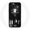 Image de Coque - BTS - Iphone 14 Pro - Souple - Noir - Signature Members