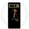 Image de Coque - MANIACASE - Google Pixel 7 Pro - One Piece Manga Anime Luffy - Souple - Noir