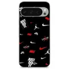 Image de Coque pour Google Pixel 9 Pro XL NIKE JORDAN BLANC ROUGE fond noir