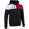Image de Veste de survêtement enfant Joma Crew V - noir/blanc/rouge - 7/8 ans