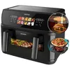 Image de Friteuse à Air 10L 4 Resistances Air Fryer Cecofry&Grill Duoheat 10000. 2800W Dorure Parfaite et Saveur Grillé