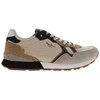 Image de Pepe Jeans - Baskets Running Beiges à Semelle Plate Avec Un Patch Sur La Languette - Beige 43
