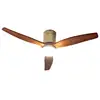 Image de Ventilateur de plafond avec lumière cecotec energysilence aero 5600 20 w 40 w doré bois