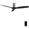 Image de Cecotec Ventilateur de Plafond avec Télécommande de 52 EnergySilence Aero 5400 Classic Iron&Black. Moteur DC 40W 3 Pales