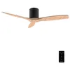 Image de CECOTEC EnergySilence Aero 5400   Ventilateur de plafond 52 (132 cm) Noir/LightWood Moteur DC 40W 6 vitesses