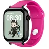 Image de Montre connectée enfants - SAVEFAMILY - SaveWatch Plus 4G - GPS en temps réel - Écran tactile Full HD - Bracelet silicone fuchsia