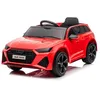 Image de Voiture électrique enfant Audi RS6 - BENEO - Rouge - Siège en cuir - Portes ouvrantes - Batterie 12 V