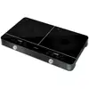 Image de Plaque De Cuisson À Double Induction Scp 4201gy - 3500 W - 2 Foyers - Ecran Lcd - Gris