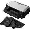 Image de Appareil à croque-monsieur 4 en 1 - SENCOR - SSM 9940SS - 900 W - 4 plaques - Boîtier CoolTouch - Argent