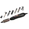 Image de Fer a lisser fer a friser a air chaud - sencor - shs 8550bk - 1000 w - 7 accessoires - noir