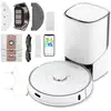 Image de Sencor srv 9385wh robot aspirateur laveur blanc avec lidar 4000 pa et station auto-vide SRV 9385WH